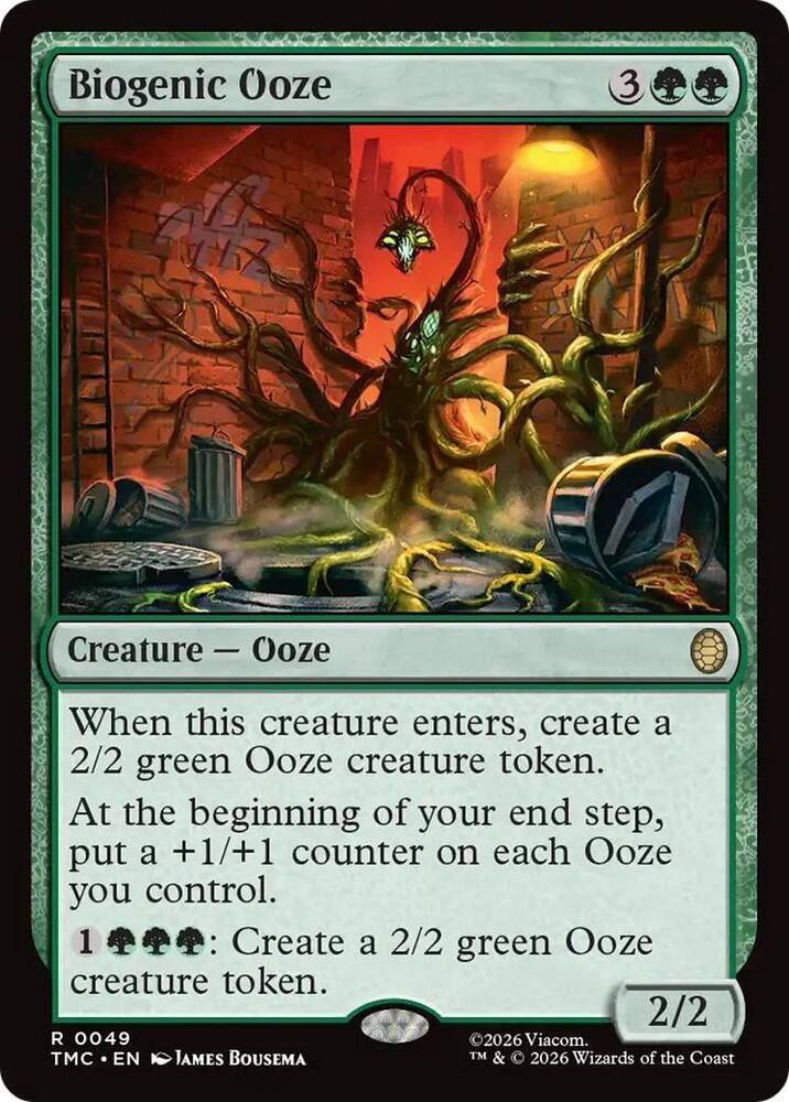 SJ Biogenic Ooze - Commander: Teenage Mutant Ninja Turtles (TMC) Commander: Teenage Mutant Ninja Turtles