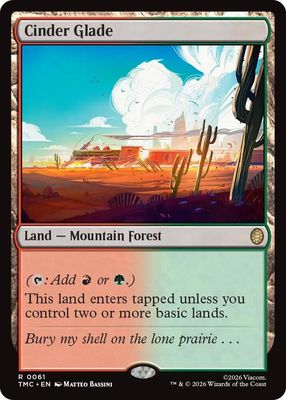 SJ Cinder Glade - Commander: Teenage Mutant Ninja Turtles (TMC) Commander: Teenage Mutant Ninja Turtles