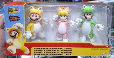 SJ3 Super Mario 3D World Multi Pack Jakks Pacific Figura Bowser Fury