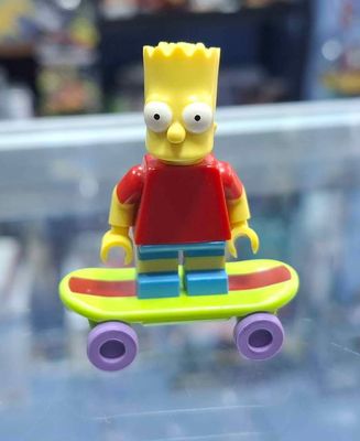 SJ3 Bart Simpson Lego Mini Figura