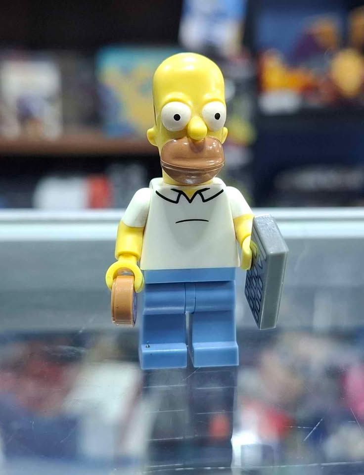 SJ3 Homero Simpson Lego Mini Figura