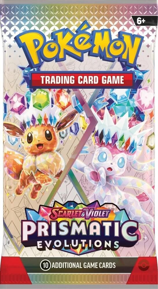 SJ1 Prismatic Evolutions Booster Pack Espanol Pokemon TCG