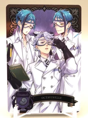 SJ Octavinelle Twisted Wonderland Metal card P3-13 Disney Japanese C698