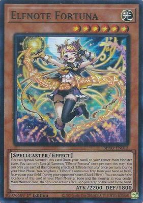 SJF Elfnote Fortuna - Burst Protocol (BPRO) Burst Protocol Super Rare