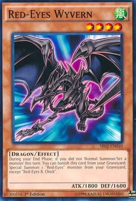 SJ Red-Eyes Wyvern - Structure Deck: Rise of the True Dragons (SR02) Structure Deck: Rise of the True Dragons