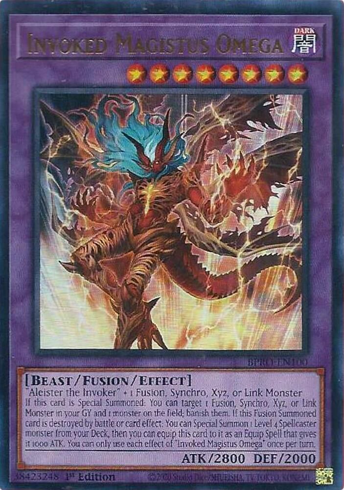 SJF Invoked Magistus Omega - Burst Protocol (BPRO) Burst Protocol Ultra Rare