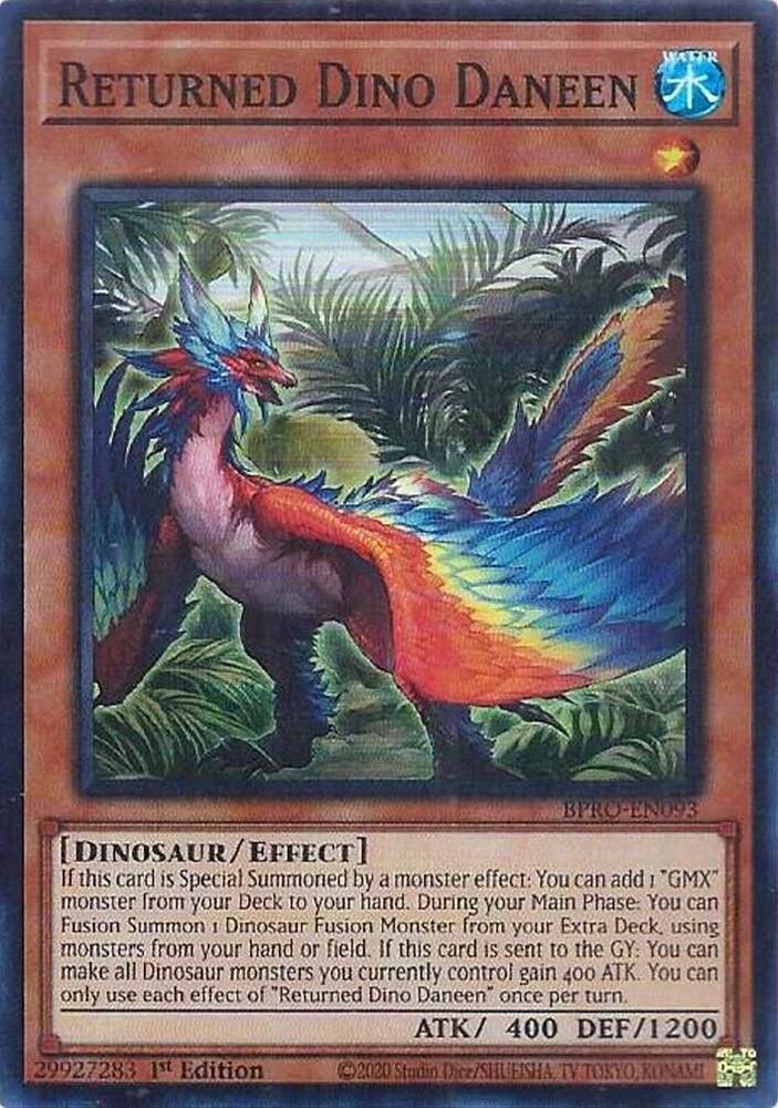 SJF Returned Dino Daneen - Burst Protocol (BPRO) Burst Protocol Super Rare