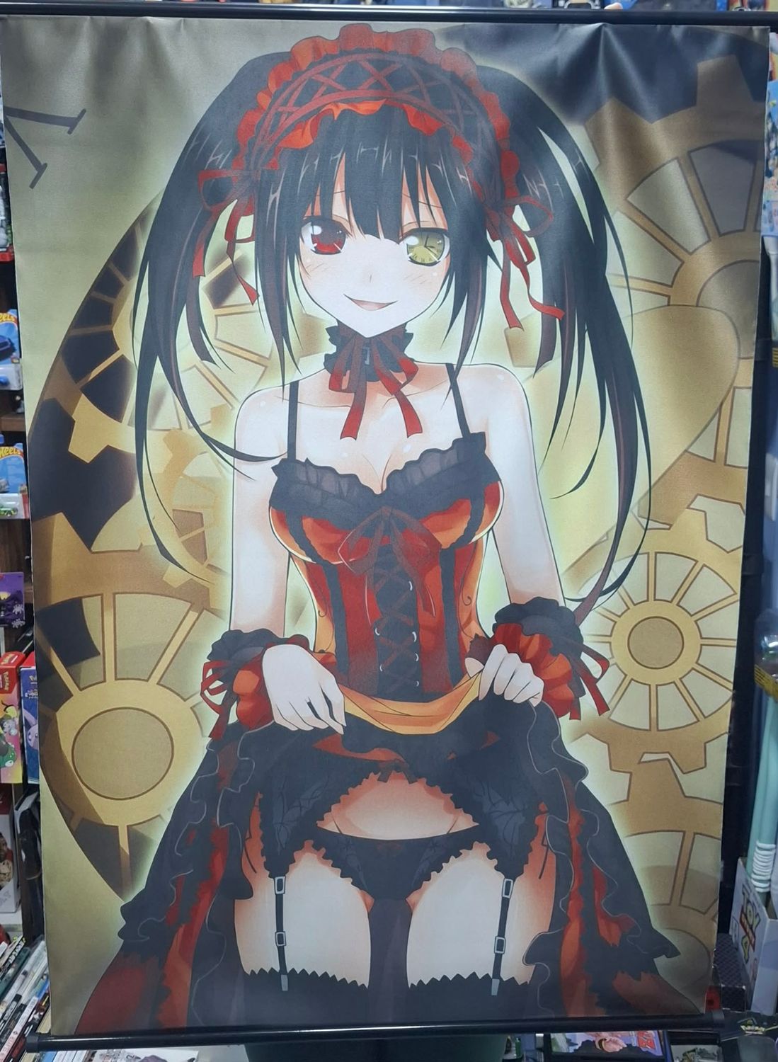 SJ2 Date a Live Poster de Tela Kurumi