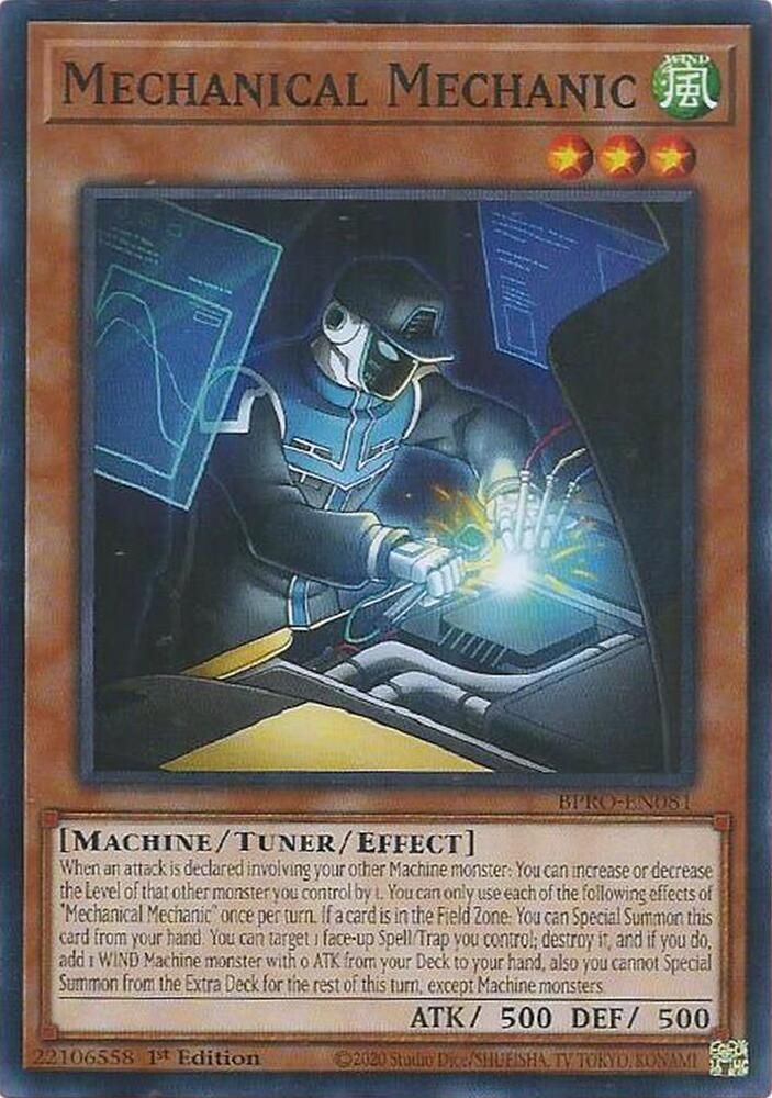 SJF Mechanical Mechanic - Burst Protocol (BPRO) Burst Protocol