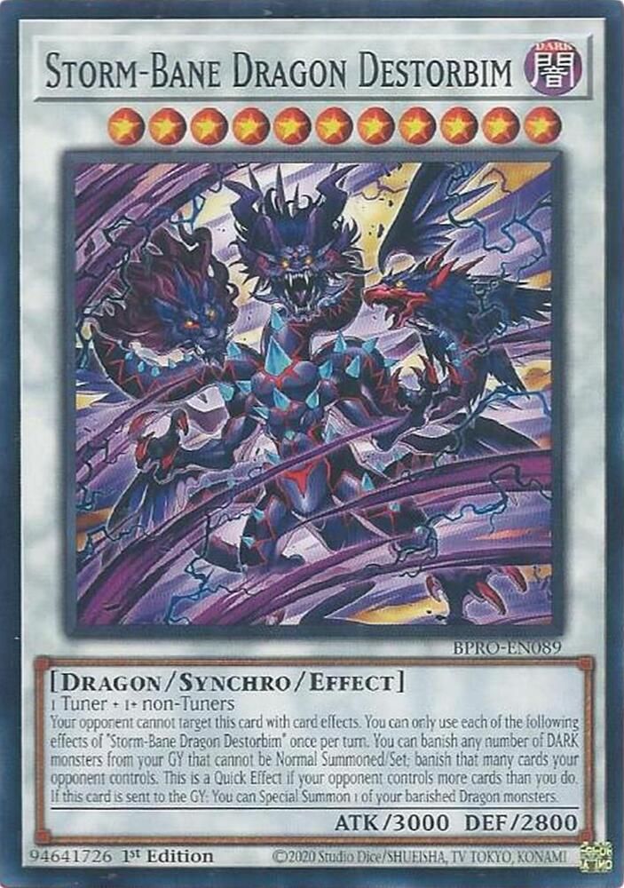 SJF Storm-Bane Dragon Destorbim - Burst Protocol (BPRO) Burst Protocol