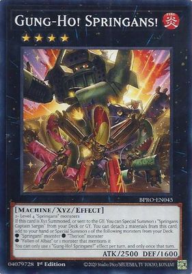 SJF Gung-Ho! Springans! - Burst Protocol (BPRO) Burst Protocol