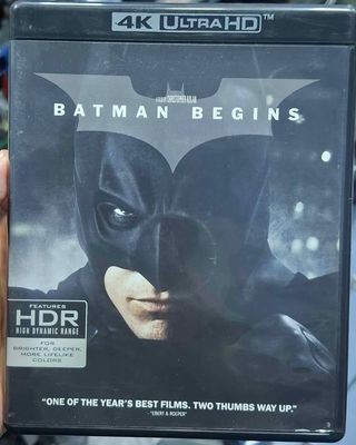 SJ2 Batman Begins 4K Ultra HD Blu Ray Original 3 Discos Usado Completo