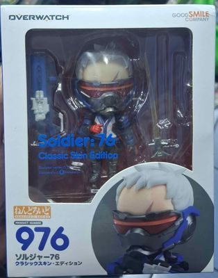 SJ1 Soldier 76 Classic Skin Edition Overwatch Figura Nendoroid Completo