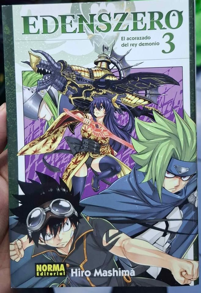 SJ3 Edens Zero Manga Volumen 3 Español Norma