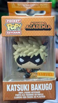 SJ3 Katsuki Bakugo Pocket Keychain My Hero Academia Funko