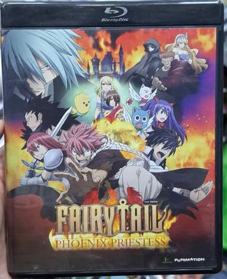 SJ1 Fairy Tail Phoenix Priestes Blu Ray Original Usado Completo 2 Discos Japones Ingles
