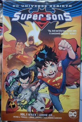 SJ2 Super Sons Comic Vol 1 When I Grow Up DC Comics Ingles Universe Rebirth