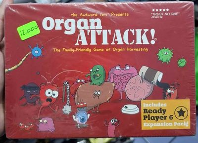 SJ3 Organ Attack Nuevo Sellado Juego de Mesa