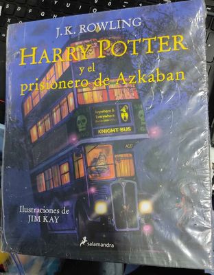 SJ3 Harry Potter y el Prisionero de Azkaban Libro Ilustrado Nuevo Tapa Dura