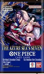 SJ1 The Azure Sea Seven Booster Pack One Piece Card Game
