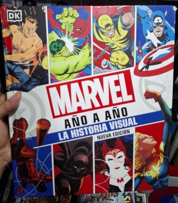 SJ3 Marvel La Historia Visual Libro Tapa Dura Nueva Edicion