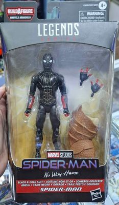 SJ1 Spider Man Figura Golden Suit Marvel Legends