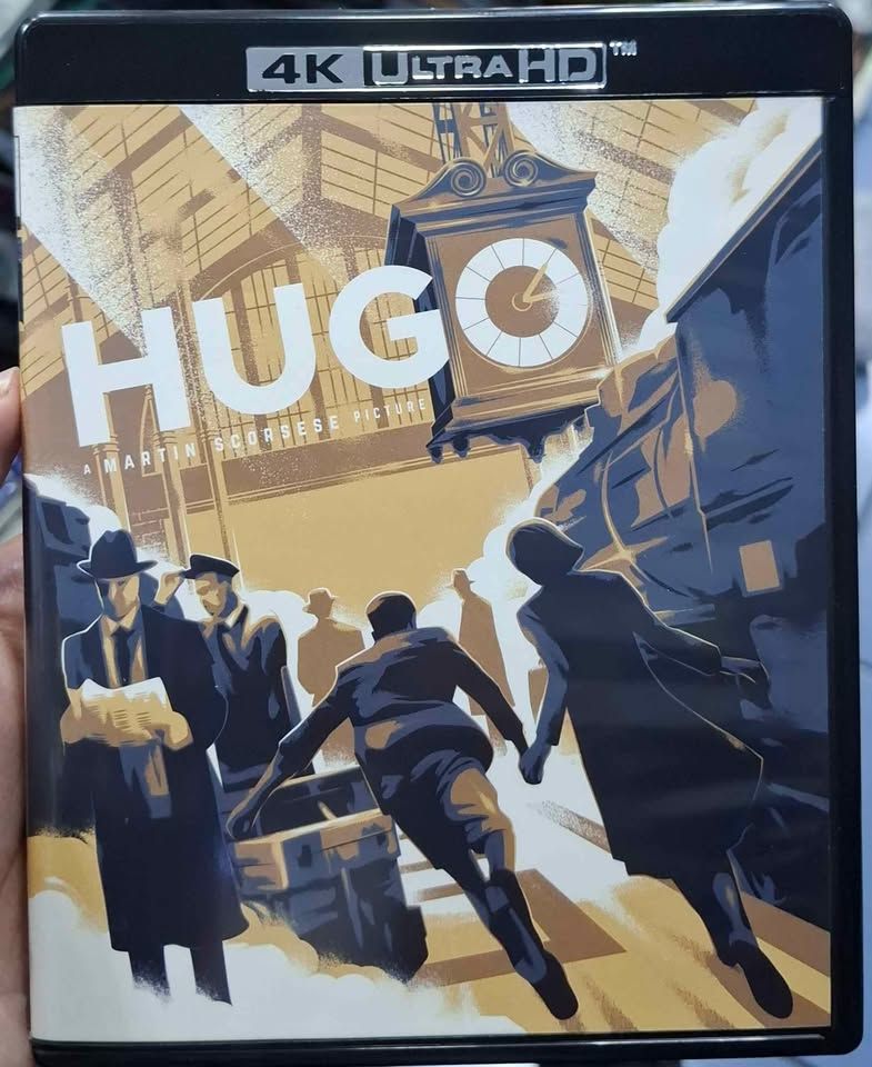 SJ4 Hugo Blu Ray 4K Usado Completo 3 Discos