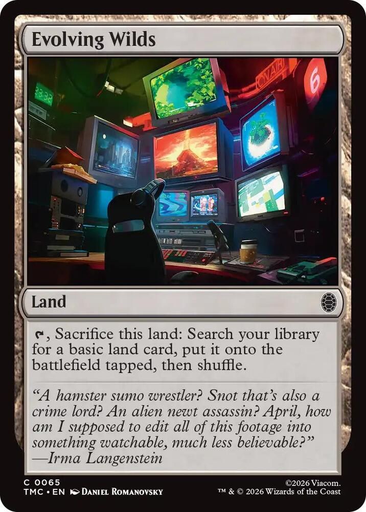 SJ Evolving Wilds - Commander: Teenage Mutant Ninja Turtles (TMC) Commander: Teenage Mutant Ninja Turtles
