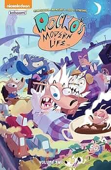 SH1 Rockos Modern Life Comic Volume Two Ingles Nickelodeon Kaboom