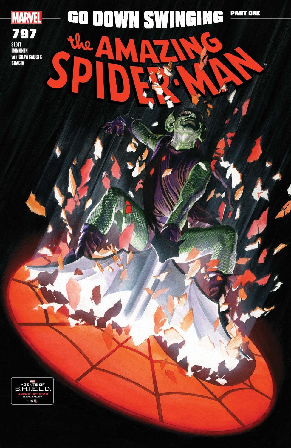 SH1 The Amazing Spider Man Comic Issue 797 Go Down Swinging  Ingles Marvel