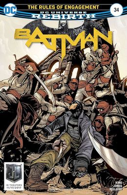 SH1 Batman Comic Issue 34 The Rules of Engagement DC Universe Rebirth Ingles