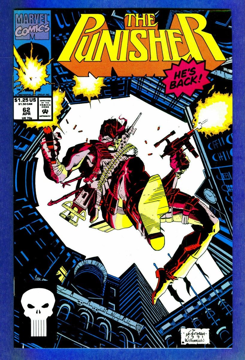 SH1 The Punisher Comic Issue 62 Hes Back Marvel Ingles