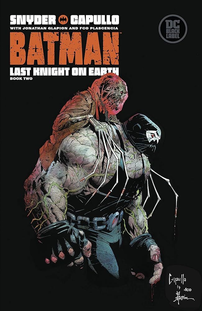 SH1 Batman Comic Last Knight on Earth Book Two DC Black Label