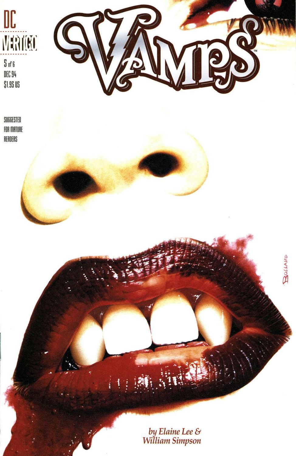 SH1 Vamps Comic Issue 5 Ingles Vertigo DC