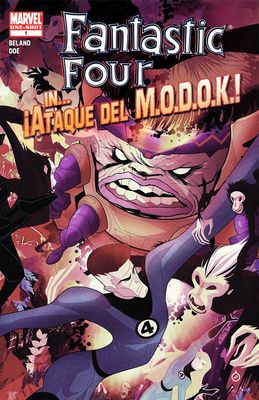 SH1 Fantastic Four Comic Issue 1 One Shot Ataque del Modok Marvel Ingles