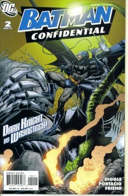 SH1 Batman Comic Issue 2 Confidential Dark Knight DC Ingles