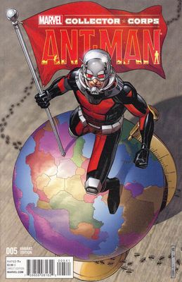 SH1 Ant Man Comic Issue 005 Variant Edition Collector Corps Marvel Ingles
