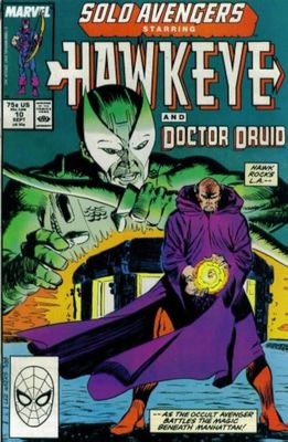 SH1 Hawkeye and Doctor Druid Comic Issue 10 Marvel Comics Ingles