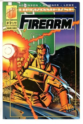 SH1 Firearm Comic Issue 1 Ultraverse Malibu Comics Ingles