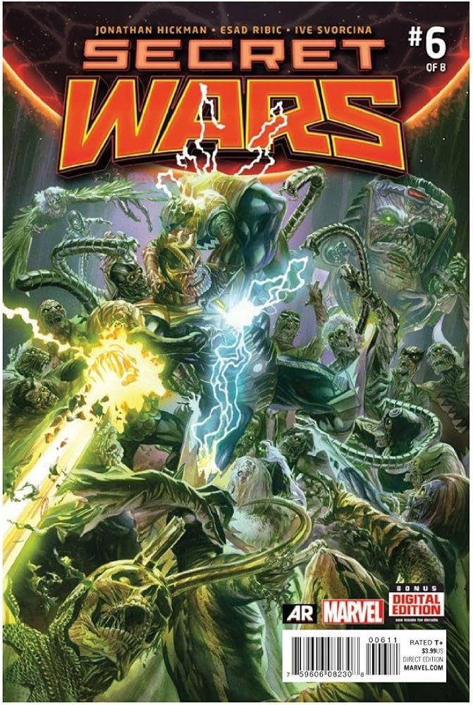 SH1 Secret Wars Comic Issue 6 Marvel Ingles