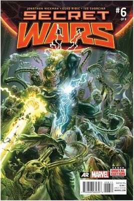 SH1 Secret Wars Comic Issue 6 Marvel Ingles