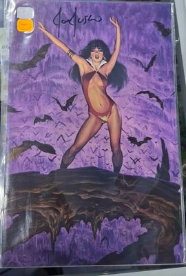 SJ1 Vampirella Comic Issue The Second Coming Firmado Virgin Variant