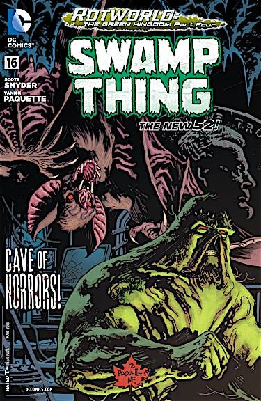 SH1 Swamp Thing Comic Issue 16 Rotworld The New 52 DC Ingles
