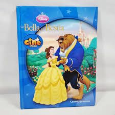 SH1 Laa Bella y la Bestia Libro Tapa Dura Disney Cine Magico