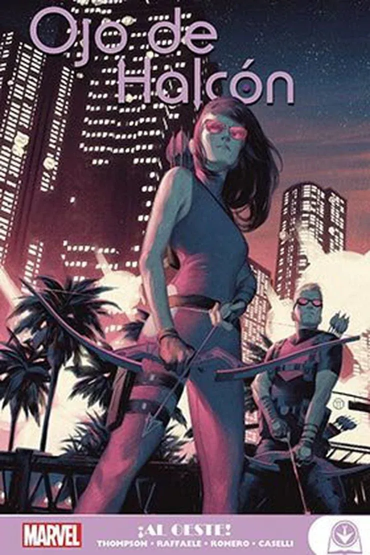 SH1 Ojo de Halcon Comic Espanol Al Oeste Marvel Comic