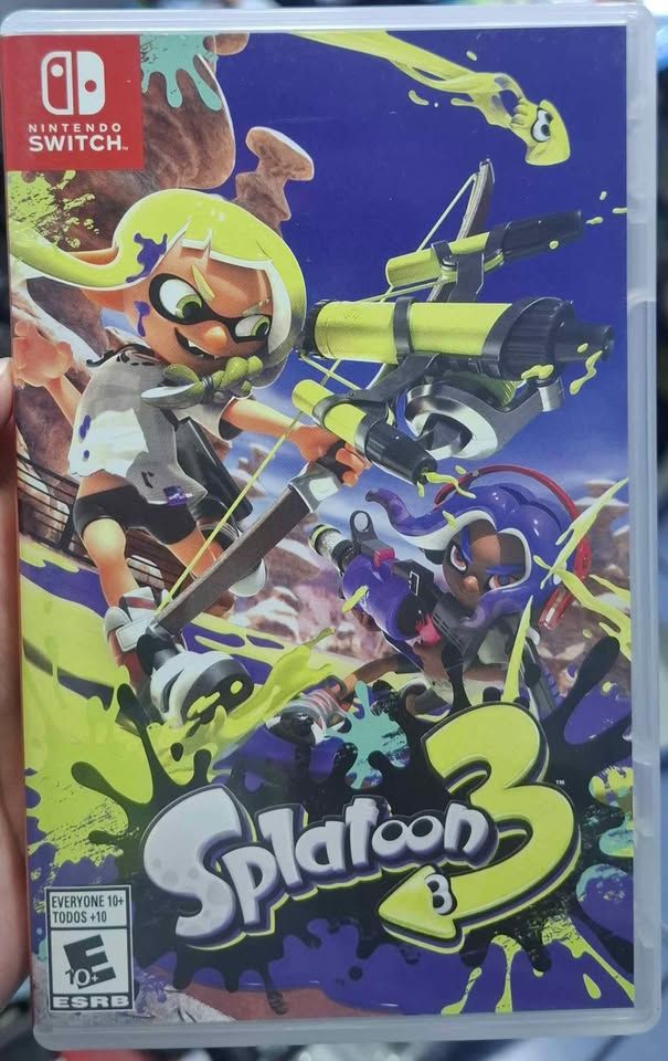 SJ1 Splatoon 3 Nintendo Switch Usado Completo