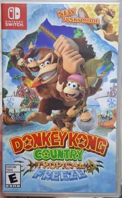 SH1 Donkey Kong Country Tropical Freeze Nintendo Switch Usado Completo