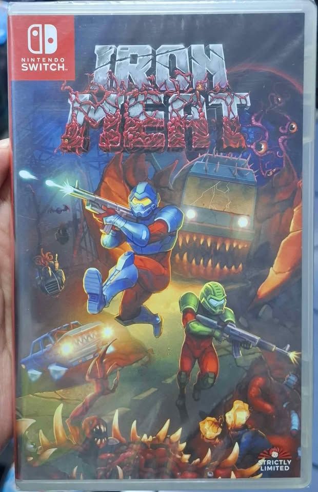 SJ1 Iron Meat Nintendo Switch Nuevo Sellado