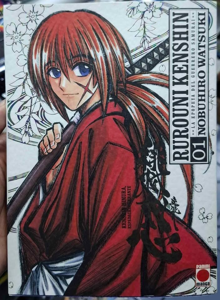 SJ3 Rurouni Kenshin Manga Volumen 1 Español Panini