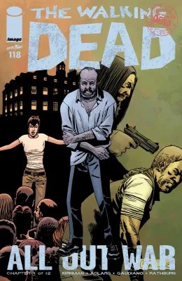 SH1 The Walking Dead Comic Issue 118 All Out War Image Comics